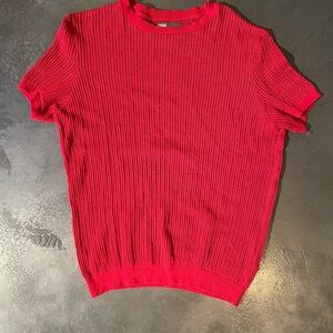 ASOS Vibrant Red Crewneck Sweater